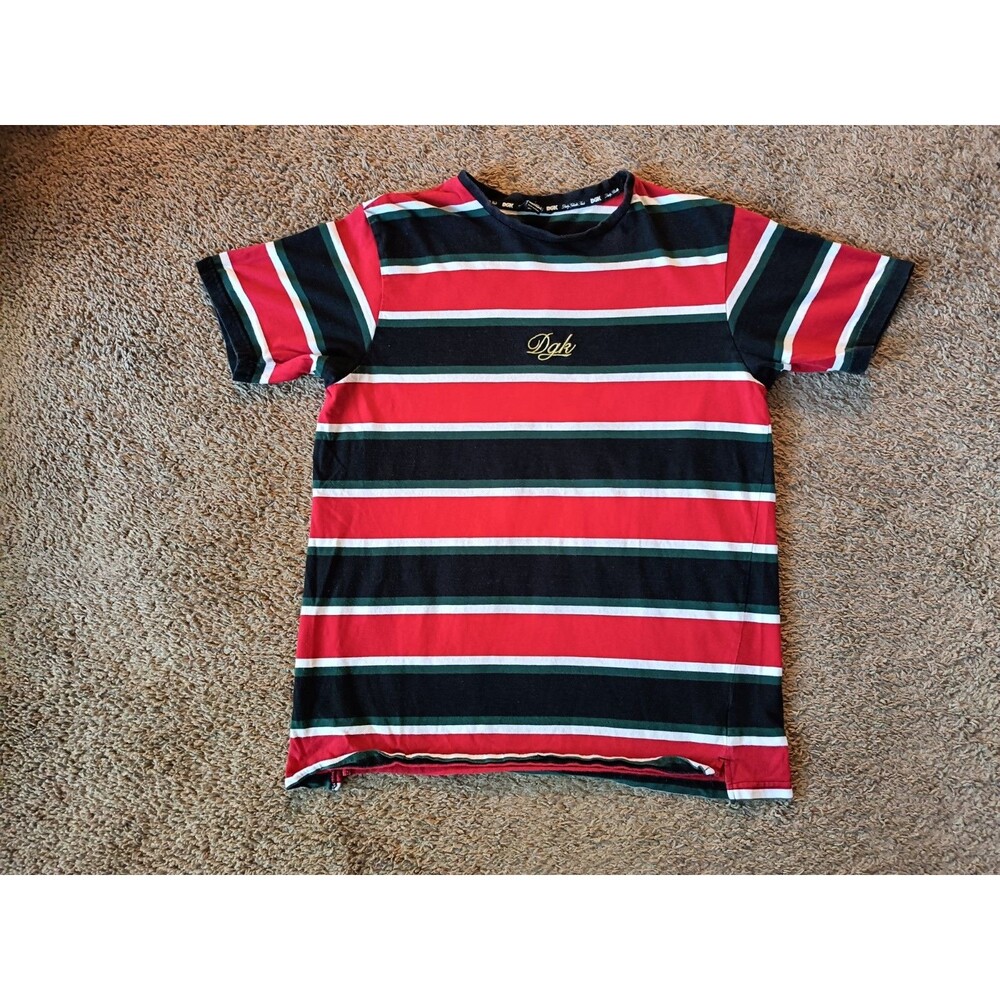 DGK Skateboarding T-Shirt Men's Size Medium Graphic Multicolor Short Sleeve